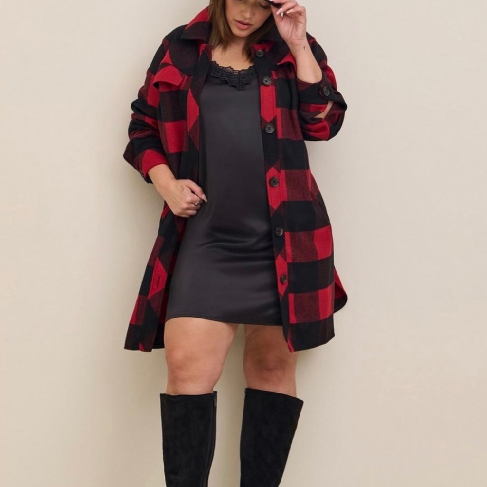 Torrid Flannel Jacket size 2